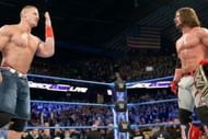 Cena couldn't see Styles coming.